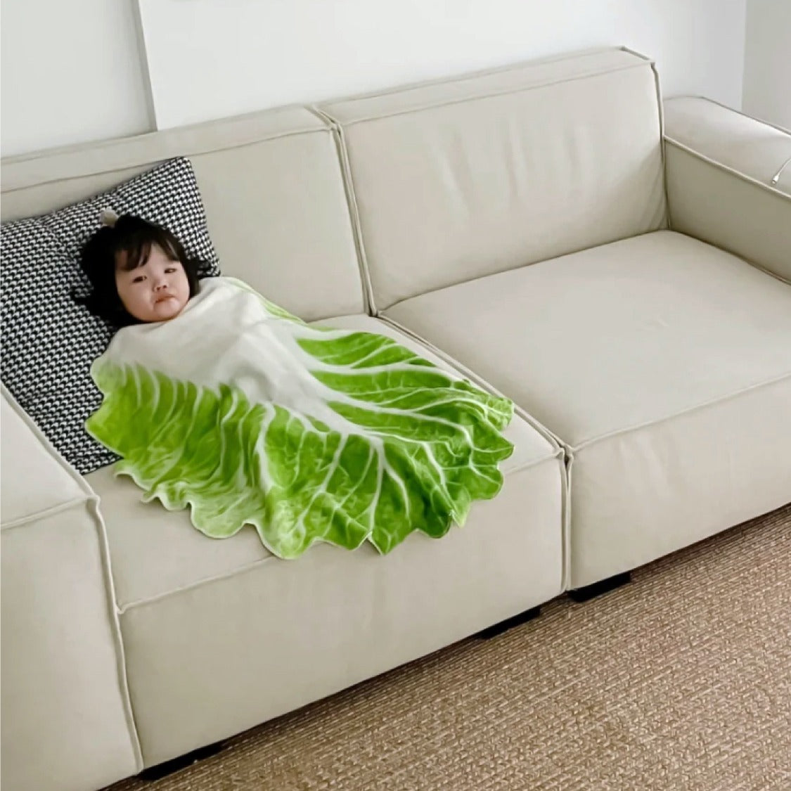 Funny Cabbage Blanket