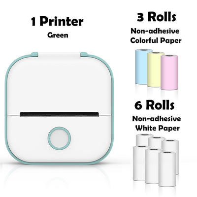 Wireless Inkless Mini Printer