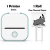 Wireless Inkless Mini Printer