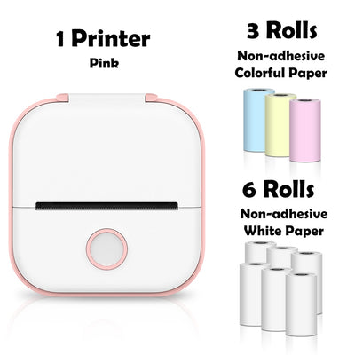 Wireless Inkless Mini Printer