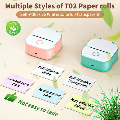 Wireless Inkless Mini Printer