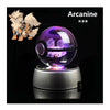 Collectors Edition Pokemon Crystal Ball 3D Figures Pokémon Engraving Model with LED Light