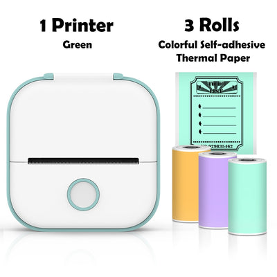 Wireless Inkless Mini Printer