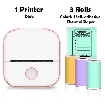 Wireless Inkless Mini Printer