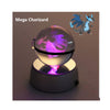 Collectors Edition Pokemon Crystal Ball 3D Figures Pokémon Engraving Model with LED Light