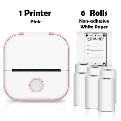 Wireless Inkless Mini Printer