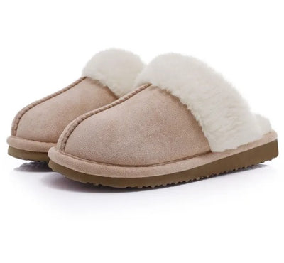 Beige Bear Elegance Flats