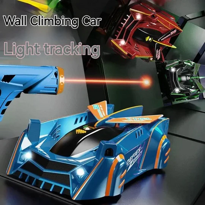 Gravity Defying Laser-Guided RC Car