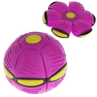 Flying UFO Flat Throw Disc Ball With LED Light and music Magic Flying Ball