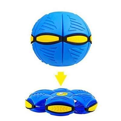 Flying UFO Flat Throw Disc Ball With LED Light and music Magic Flying Ball