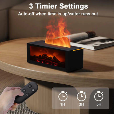 Flame Aroma Diffuser with Remote