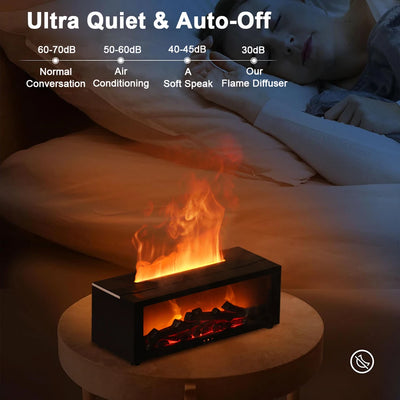 Flame Aroma Diffuser with Remote