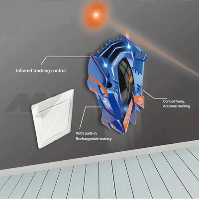 Gravity Defying Laser-Guided RC Car