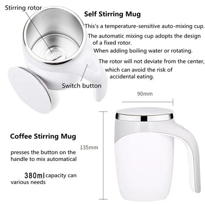 SwirlStir Rechargeable Mixer Mug