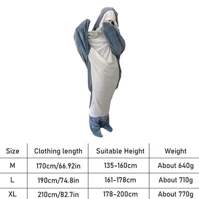 Snuggly Shark Slumber Bag