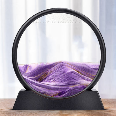 Oceanic Visions: 3D Moving Sand Art