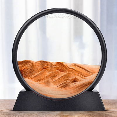 Oceanic Visions: 3D Moving Sand Art