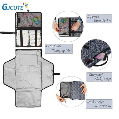 Baby on-the-go: Waterproof Changing Mat