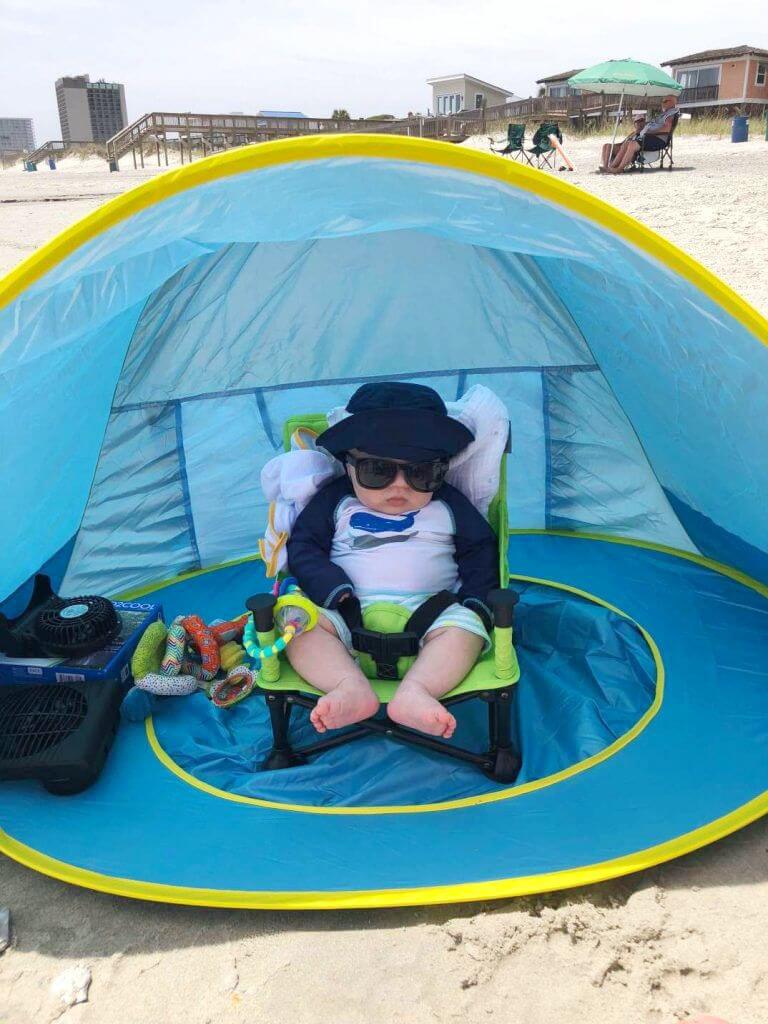 SunnyTots Waterproof Beach Playpen