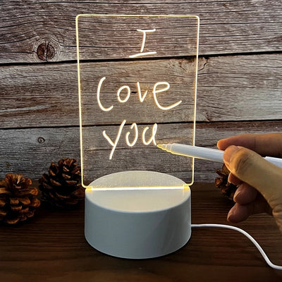 Glowing Memo Night Light